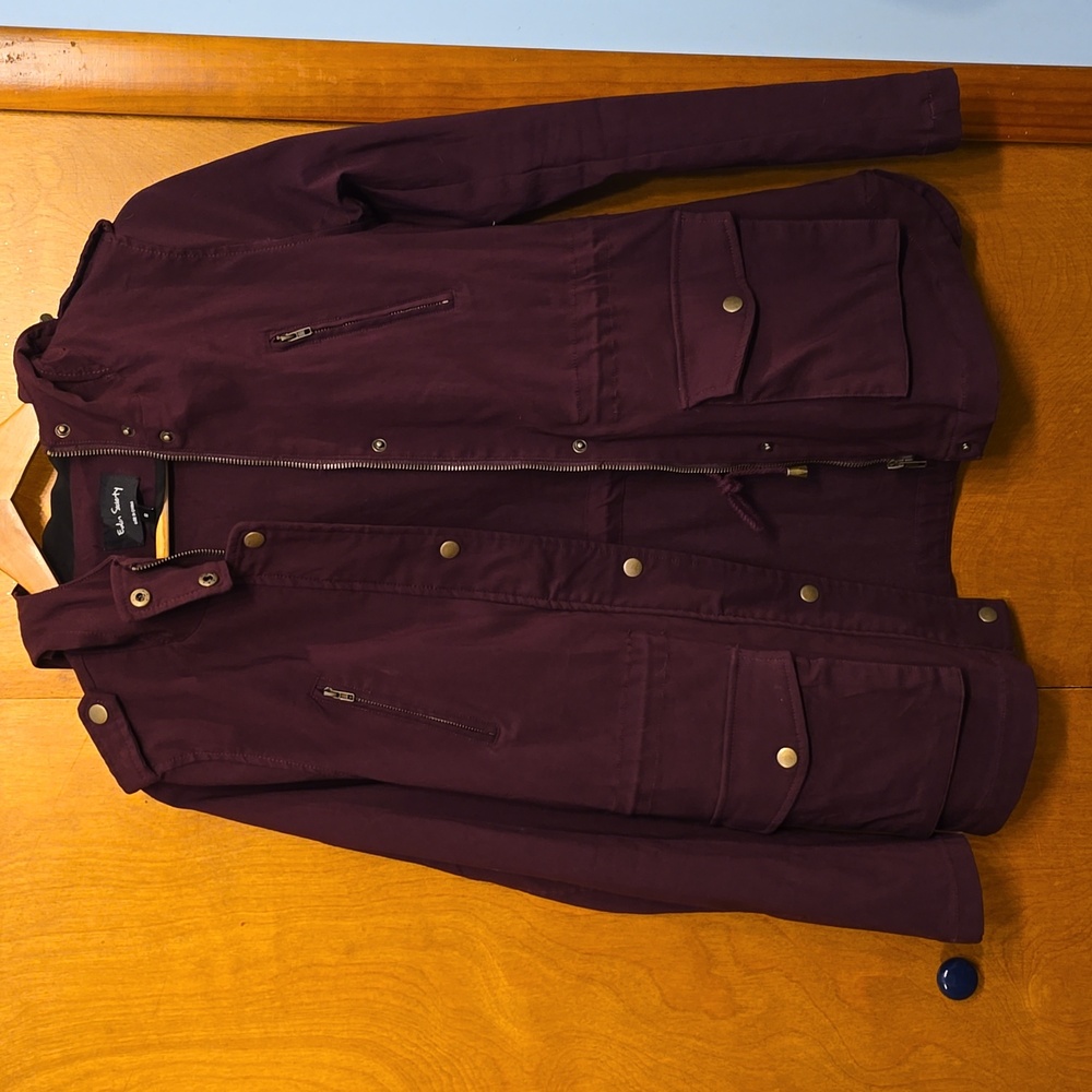 Eden Society Holly Contrast Hood Cargo Jacket